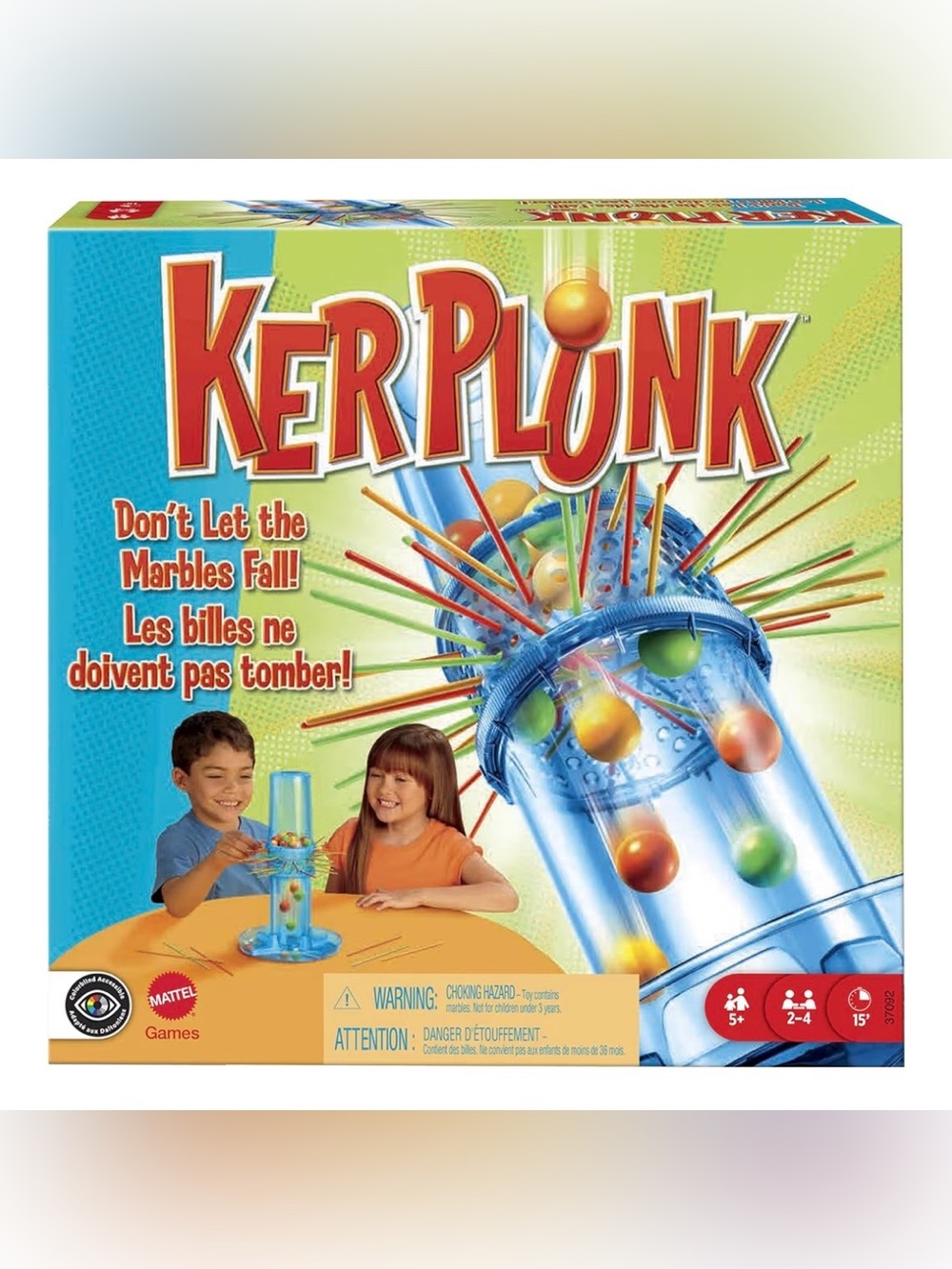 KerPlunk Game (Don't Let The Marbles Fall)